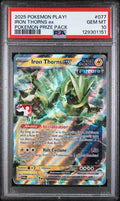 PSA 10 - 2025 POKEMON PLAY! POKEMON PRIZE PACK #077 IRON THORNS ex