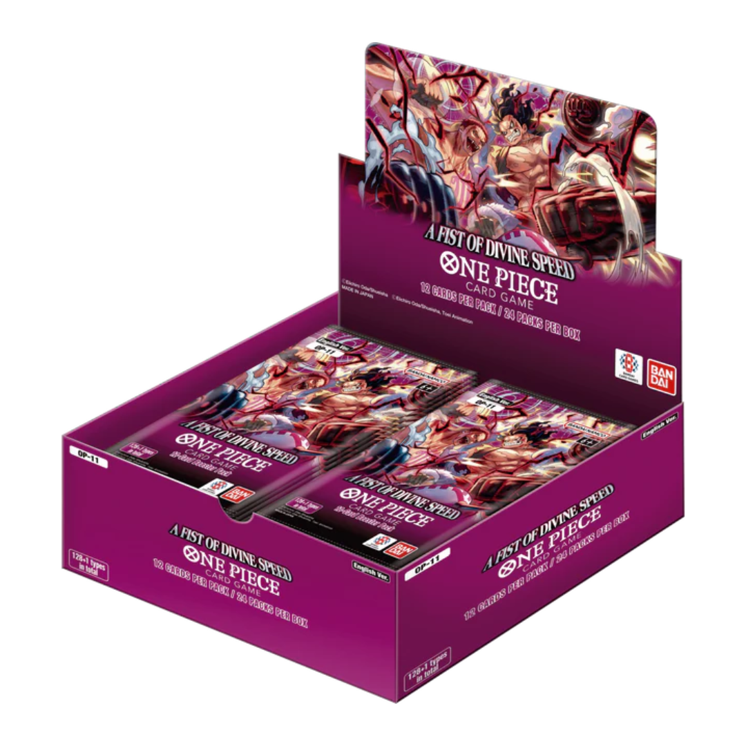 One Piece Card Game: A Fist Of Divine Speed Booster Box (OP-11) (English)
