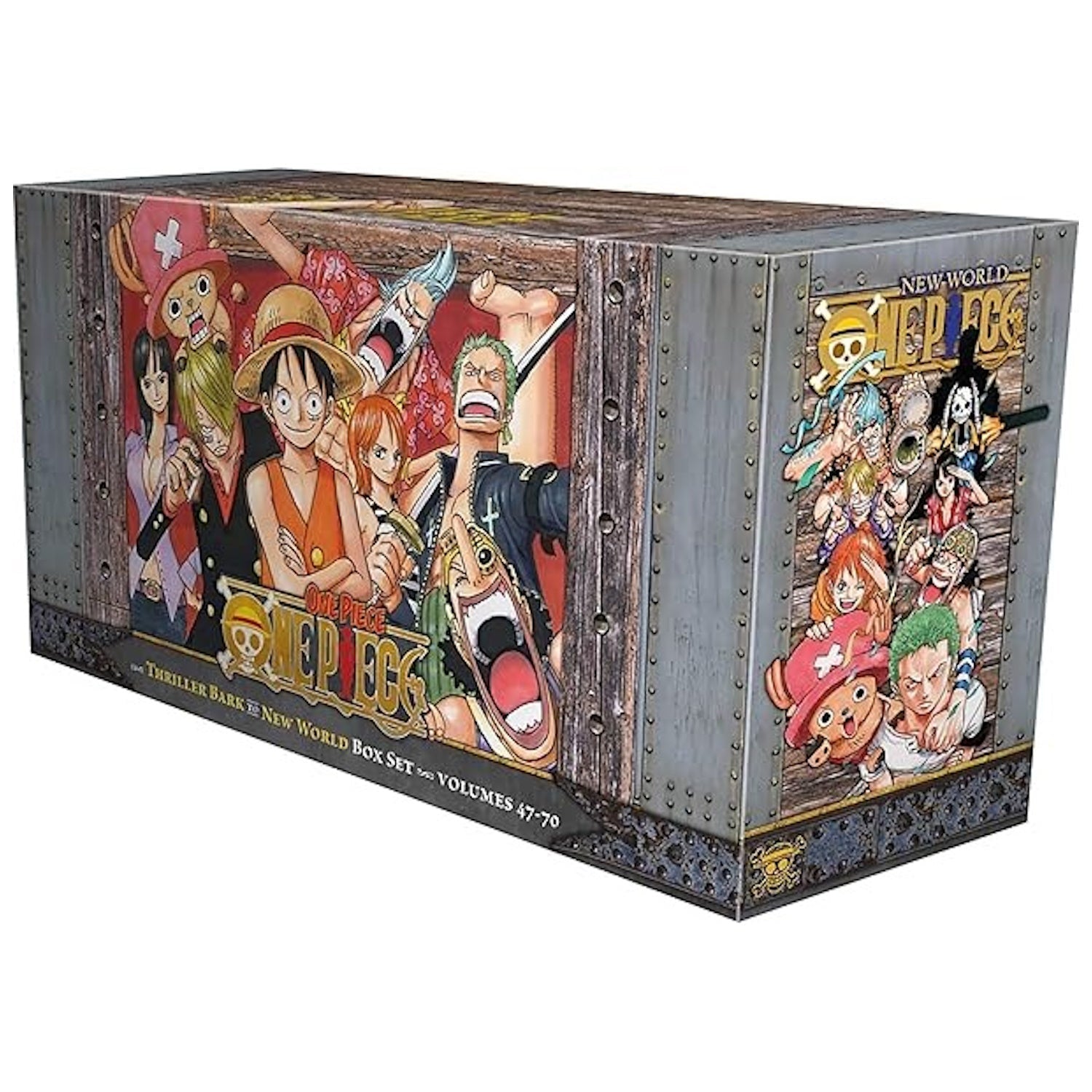 One Piece Box Set 3: Thriller Bark to New World - Volumes 47 - 70