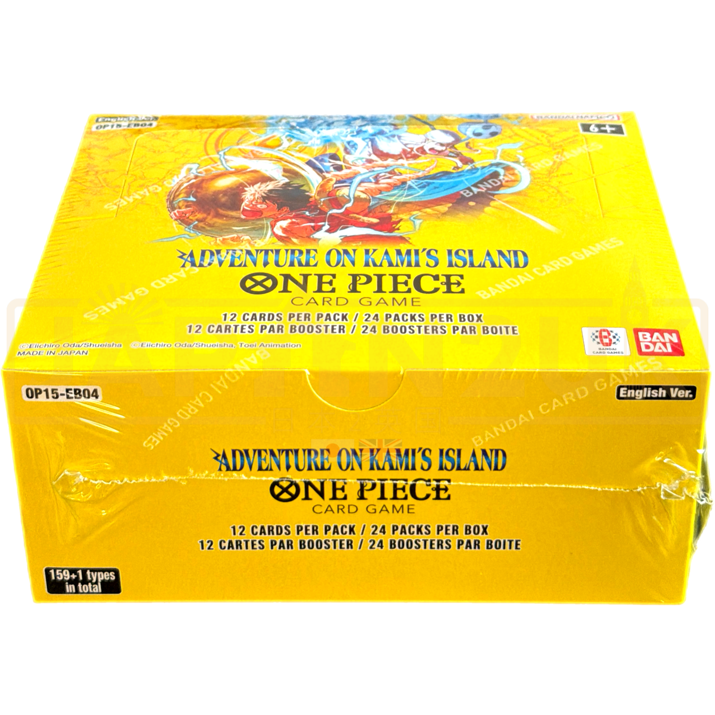 One Piece Adventure on Kami's Island OP-15 EB-04 English Booster Box