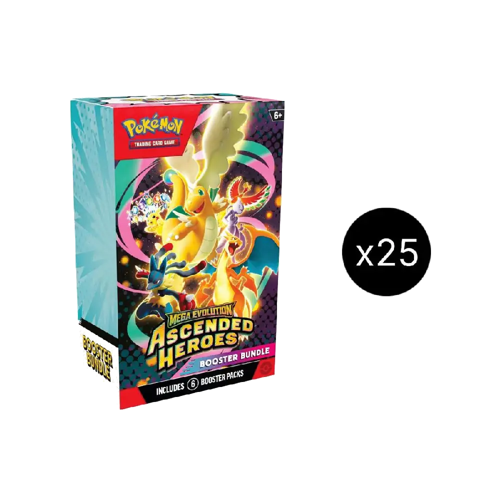 Pokemon Ascended Heroes Booster Bundle Case