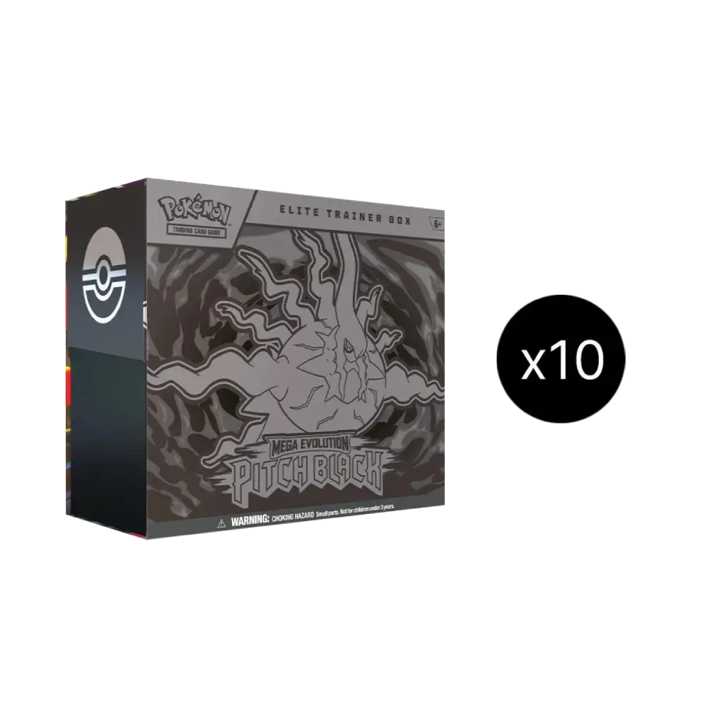 Pokemon Pitch Black Elite Trainer Box Case RELEASE DATE 7/17/2026