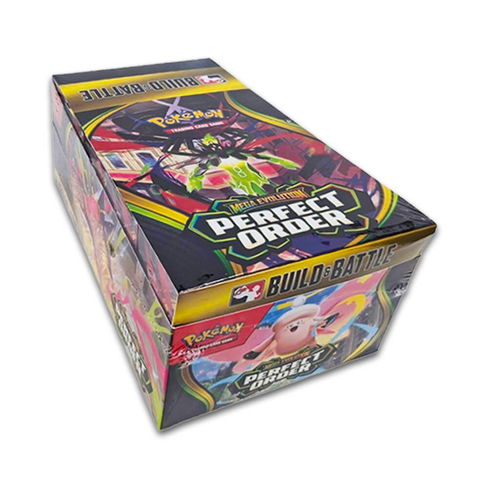 Pokémon - Mega Evolution Perfect Order - Build & Battle Box - Display de 10