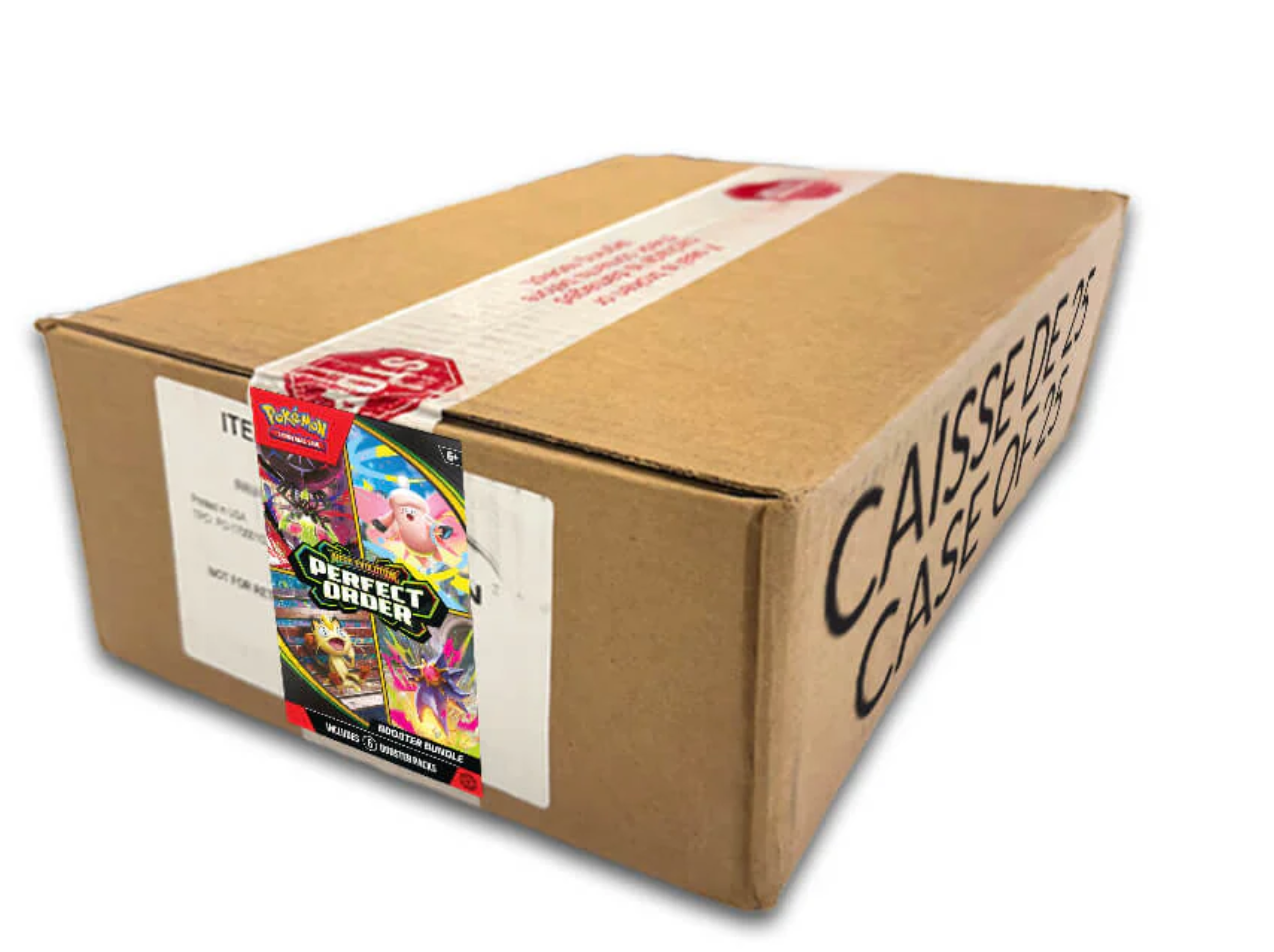 Pokémon - Mega Evolutions - Perfect Order - Sealed Bundle Case (25 Count)