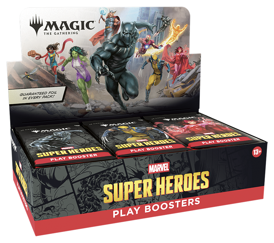 Magic the Gathering: Marvel Super Heroes: Play Booster Box (Presale - Expected Release Date June 26th, 2026)
