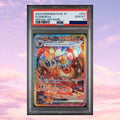 Pokemon Flareon ex #211 Terastal Festival EX Japanese PSA 10