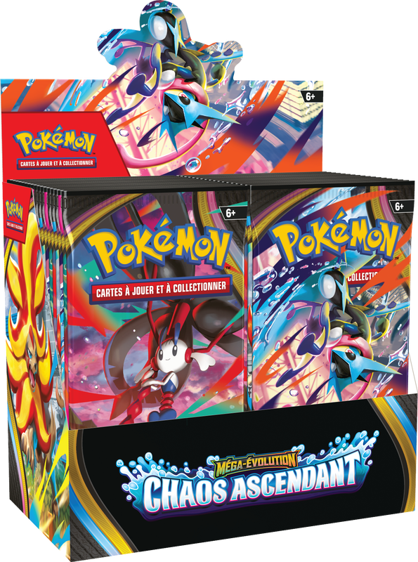 Pokemon Chaos Rising Booster Case (Case of 6 boxes) (Pre-Order) (French)