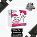 Pokemon Scarlet & Violet White Flare Pokemon Center Elite Trainer Box (ETB)