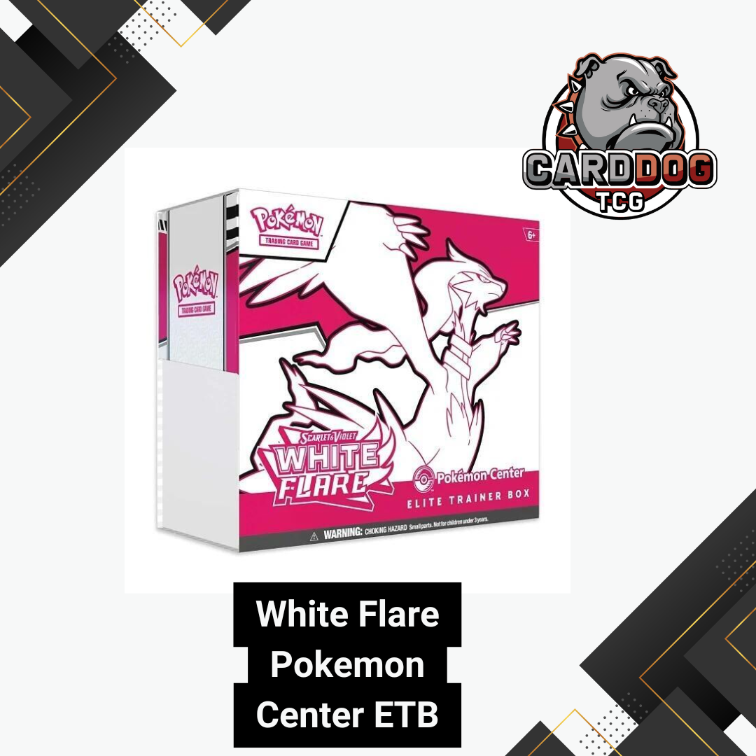 Pokemon Scarlet & Violet White Flare Pokemon Center Elite Trainer Box (ETB)