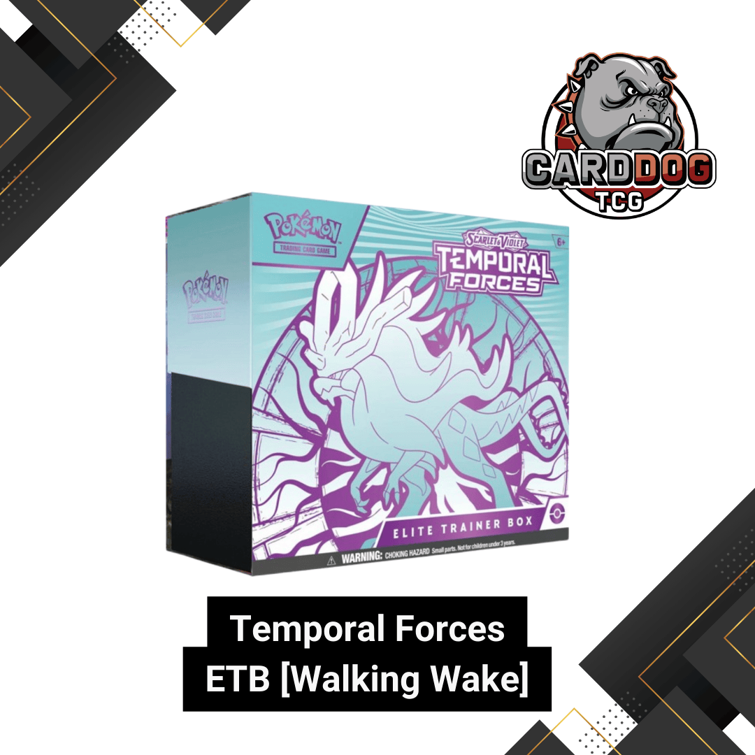 Pokemon Scarlet & Violet Temporal Forces Elite Trainer Box (ETB) - Walking Wake