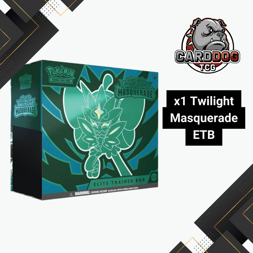 Pokemon Scarlet & Violet Twilight Masquerade Elite Trainer Box (ETB)