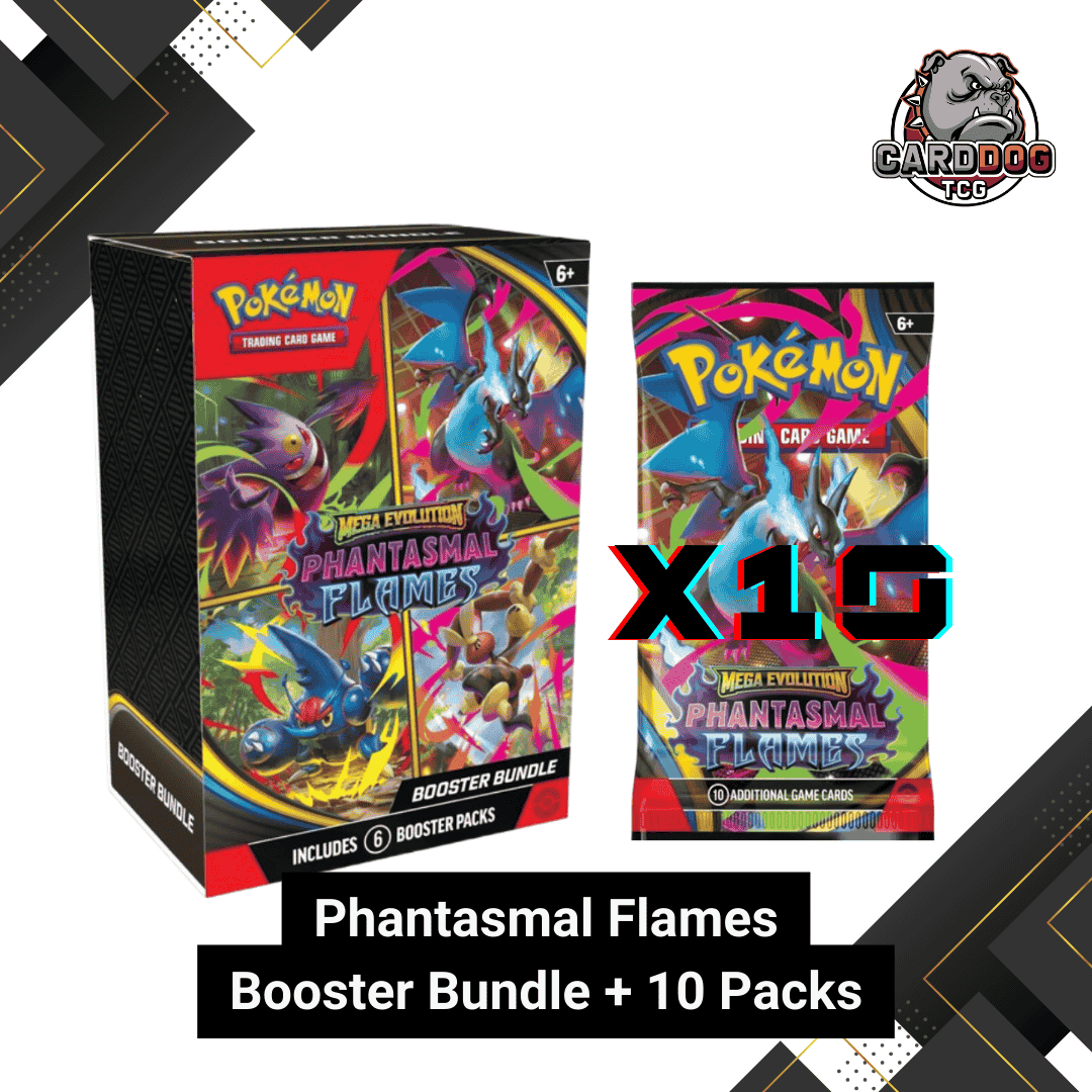 Pokemon TCG Phantasmal Flames Booster Bundle and 10 Booster Pack Combo