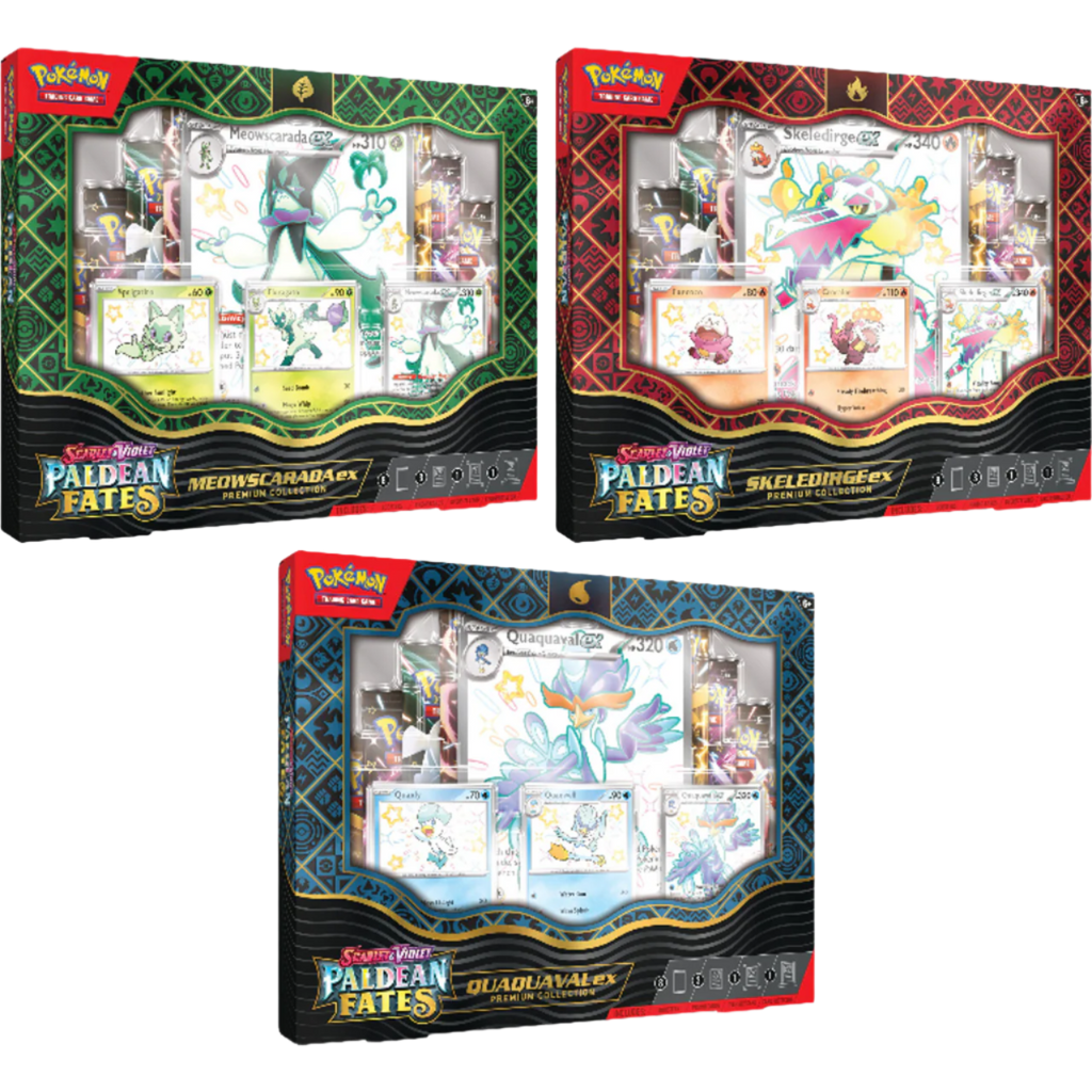 Pokemon TCG: Scarlet & Violet - Paldean Fates Ex Premium Collection