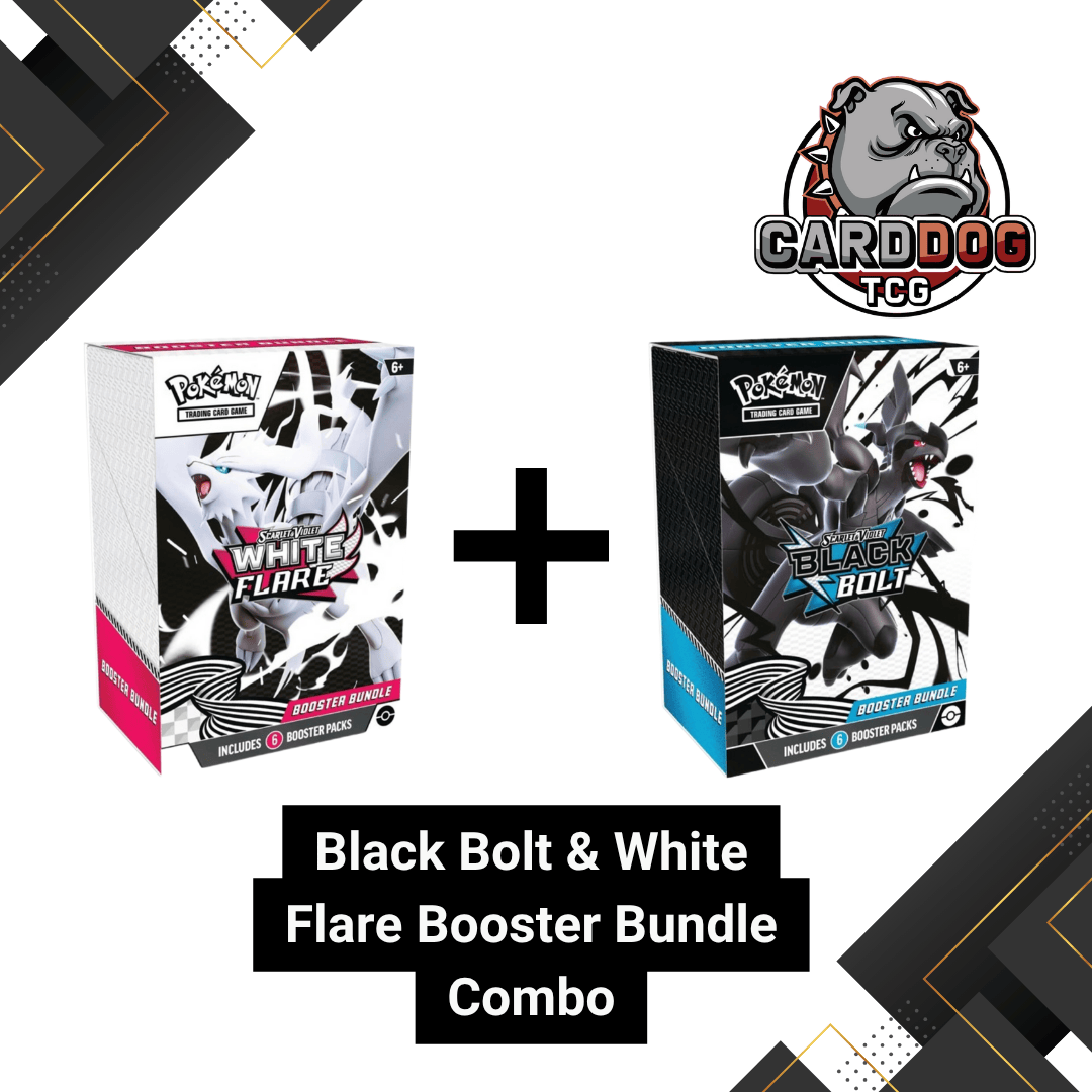 Pokemon White Flare and Black Bolt Booster Bundle Combo