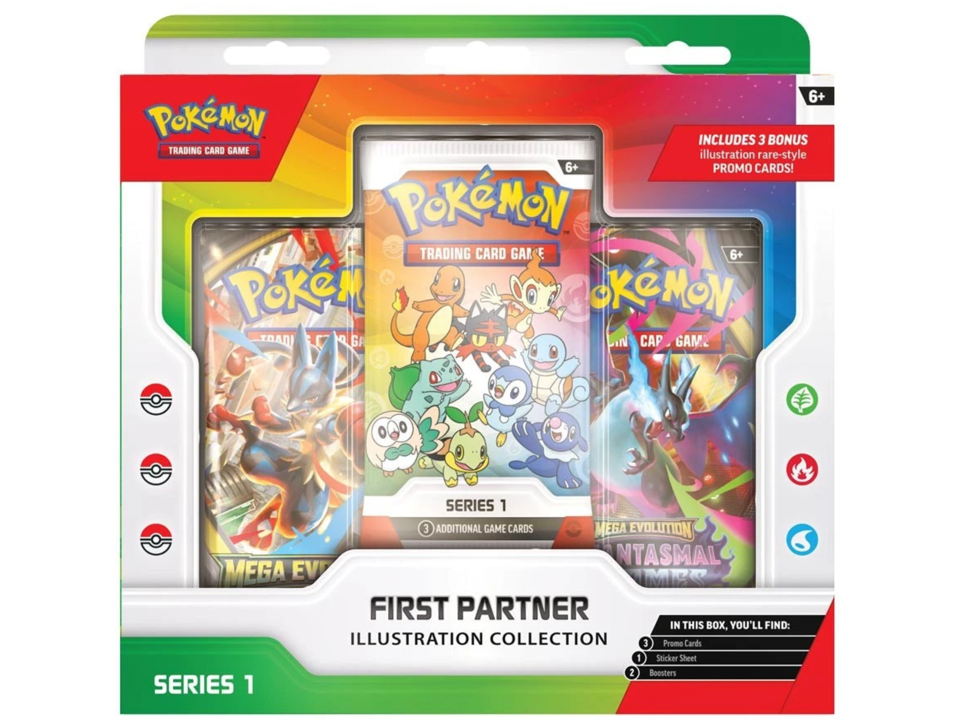Pokémon First Partner Illustration Collection – Series 1 –  Limit of 6