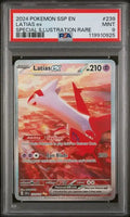 PSA 9 -2024 POKEMON SSP EN-SURGING SPARKS #239 LATIAS ex SPECIAL ILLUSTRATION RARE