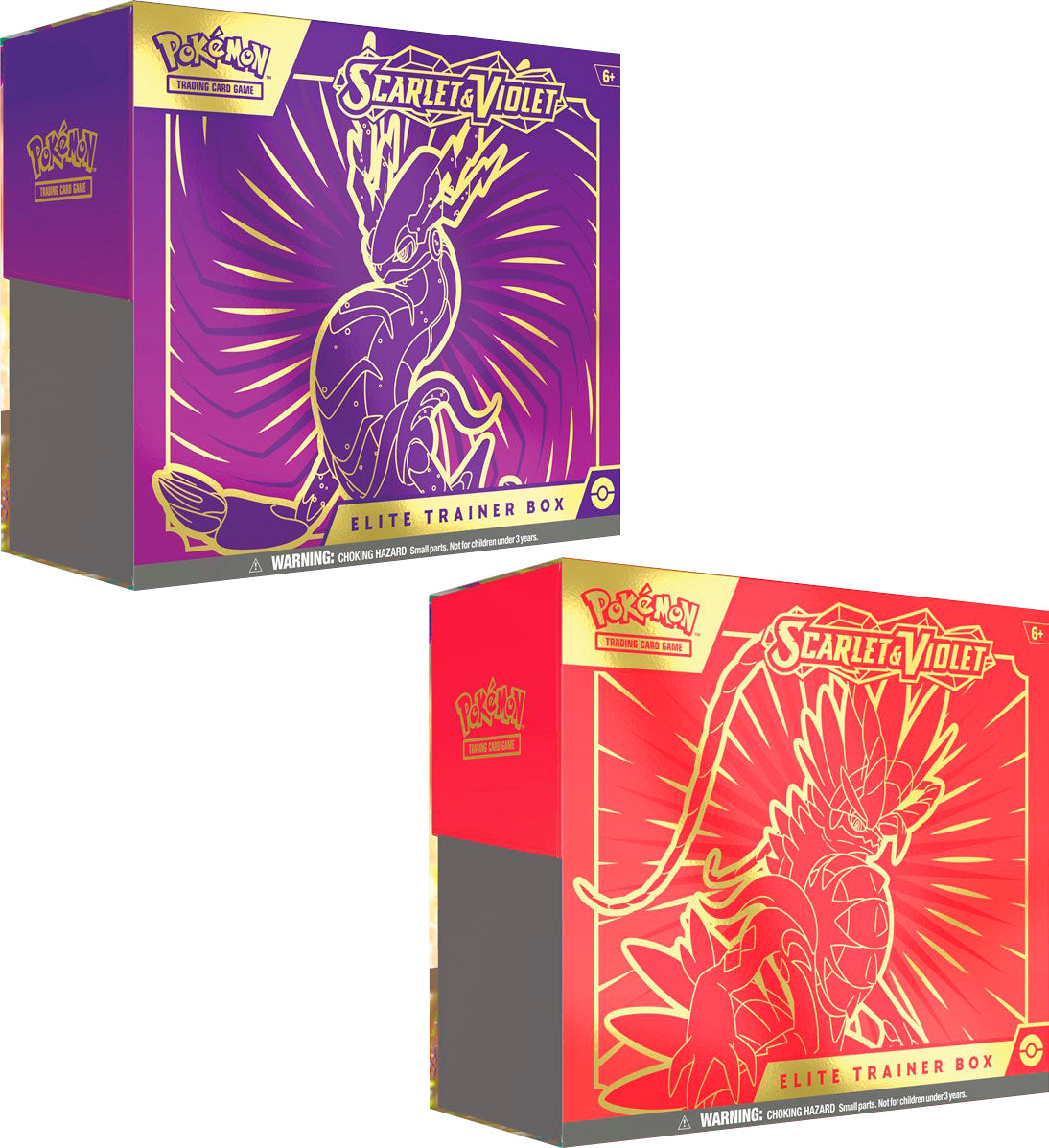 Pokemon Scarlet & Violet Elite Trainer Box Set of 2