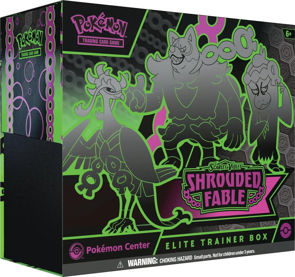 Pokemon Shrouded Fable Elite Trainer Box (Pokemon Center Exclusive)