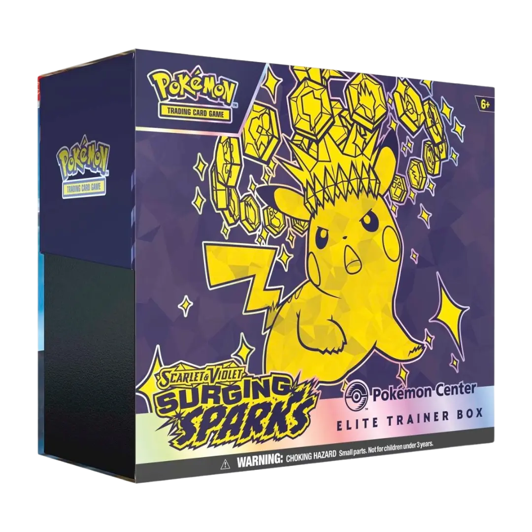 Surging Sparks Pokemon Center Elite Trainer Box [DAMAGED]