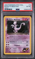 PSA 6 - 2000 POKEMON GYM CHALLENGE #14 ROCKET'S MEWTWO HOLO