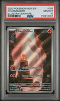 2023 POKEMON MEW EN-151 #168 CHARMANDER ILLUSTRATION RARE