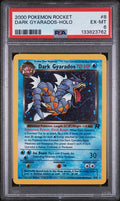 PSA 6 - 2000 POKEMON ROCKET #8 DARK GYARADOS-HOLO