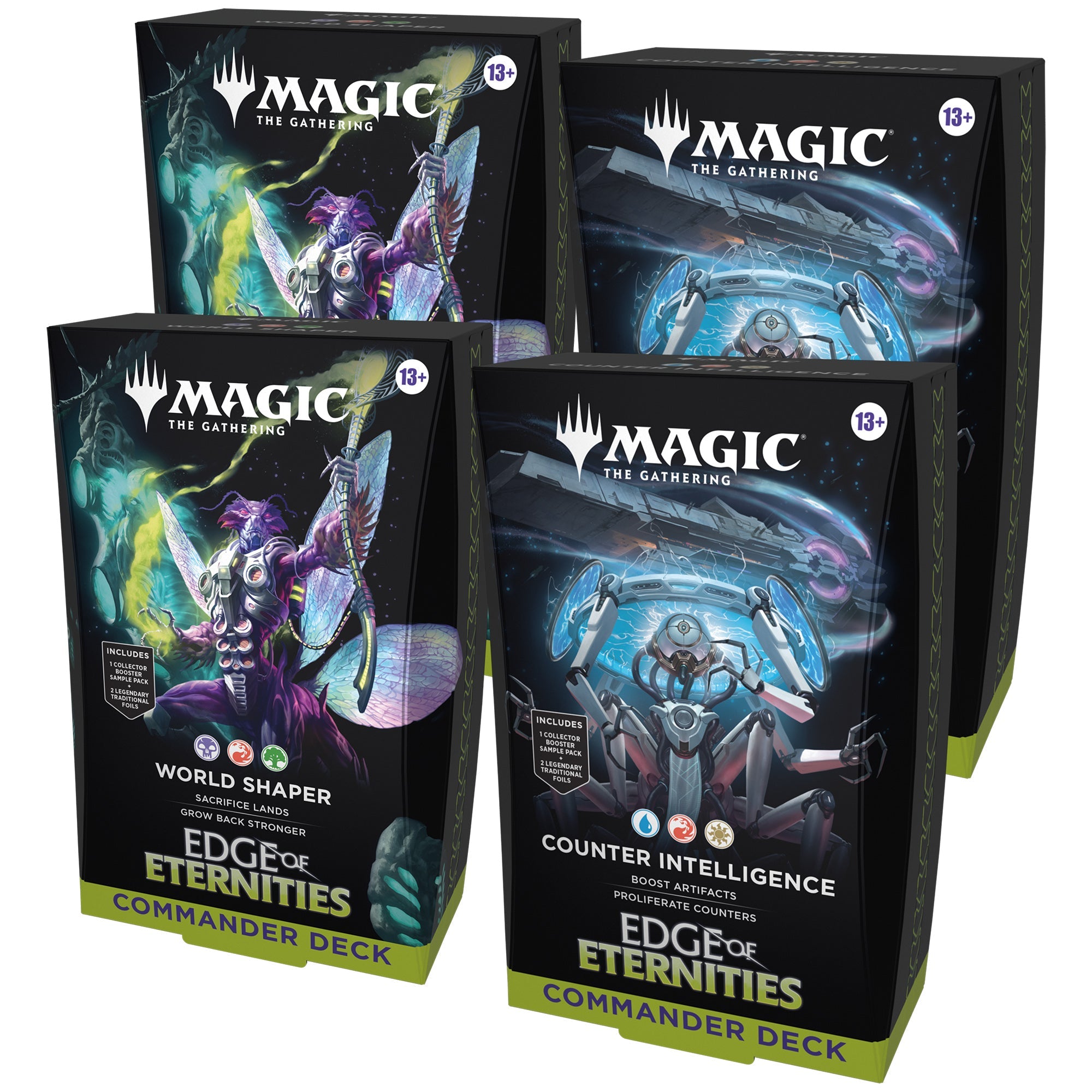 Magic: The Gathering - Edge of Eternities Commander Deck (4ct Case)