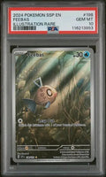 2024 POKEMON SSP EN-SURGING SPARKS #198 FEEBAS ILLUSTRATION RARE PSA 10