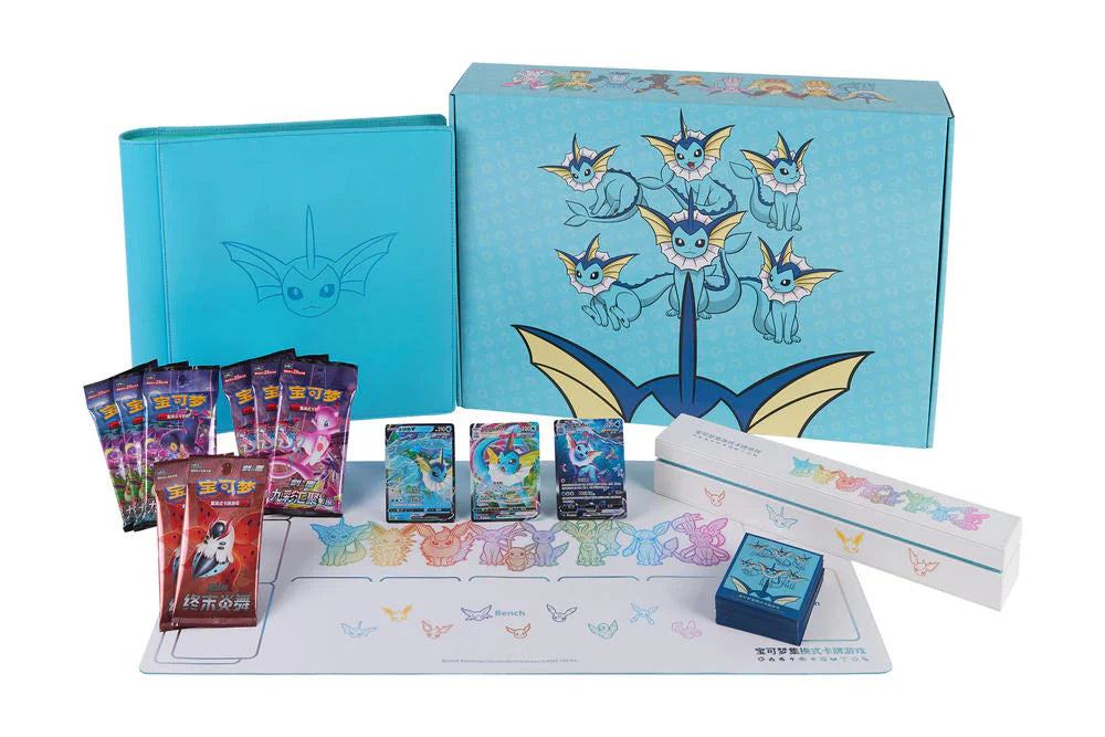 Pokémon TCG - Simplified Chinese - Eevee GX Vaporeon Gift Box