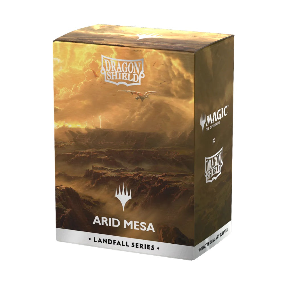 PREORDER Dragon Shield: Sleeves  Matte Dual Art  MTG Landfall Series: Arid Mesa