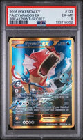 PSA 6 - 2016 POKEMON XY BREAKPOINT #123 FA/GYARADOS EX BREAKPOINT-SECRET