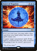 FOIL Force of Negation (MH1-052) - Modern Horizons - Magic The Gathering