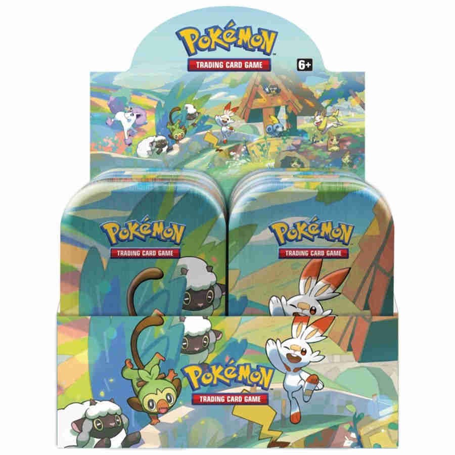 Pokemon Galar Pal Mini Tin Display (Tins Sealed, Display Plastic Wrapped) (2025)