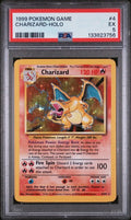 PSA 5 - 1999 POKEMON GAME #4 CHARIZARD-HOLO