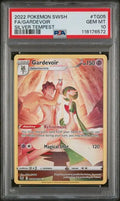 PSA 10 - 2022 POKEMON SWORD & SHIELD SILVER TEMPEST #TG05 FA/GARDEVOIR SILVER TEMPEST