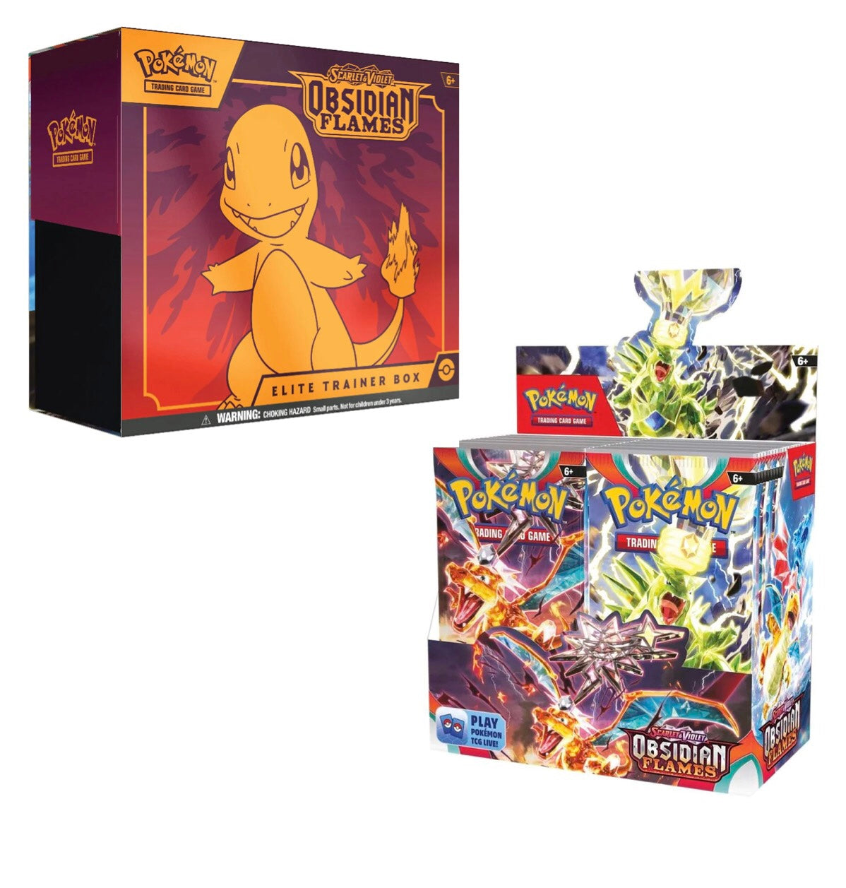 Pokemon Obsidian Flames Booster Box + ETB Bundle