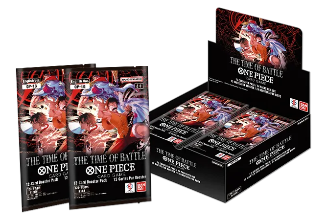 One Piece CG - The Time Of Battle - English Booster Box (OP-16)