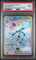 PSA 9 - 2025 POKEMON PRE EN-PRISMATIC EVOLUTIONS #150 GLACEON ex SPECIAL ILLUSTRATION RARE