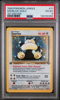 PSA 4 - 1999 POKEMON JUNGLE #11 SNORLAX-HOLO 1ST EDITION