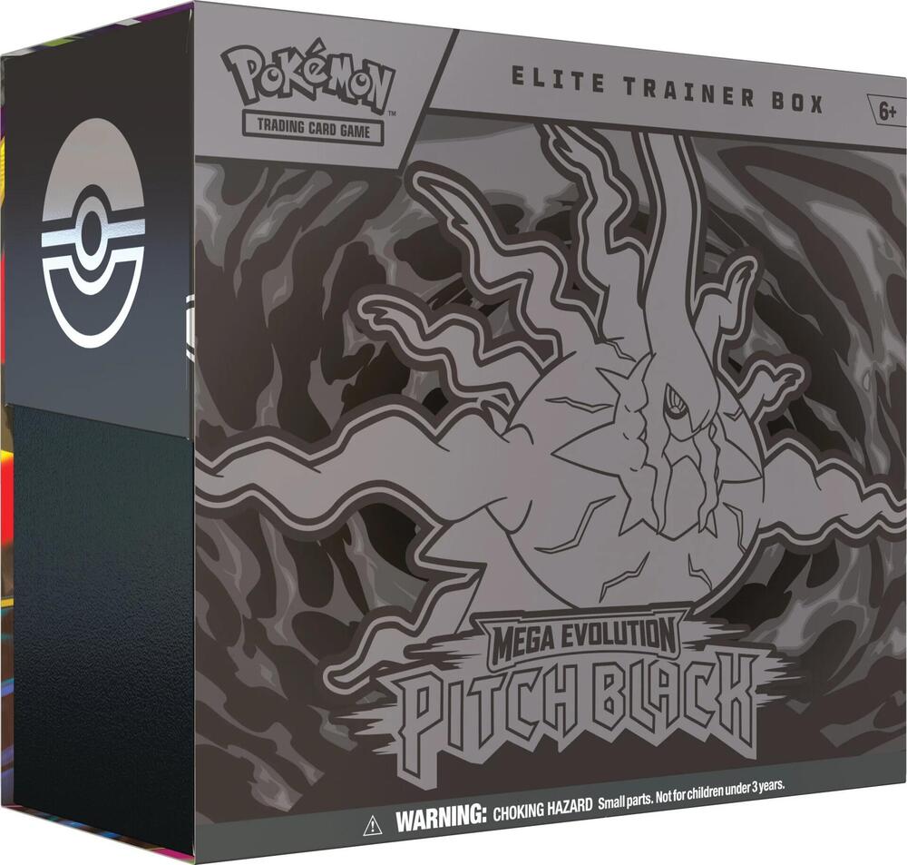 PREORDER Pokemon TCG Mega Evolutions 5 Pitch Black Elite Trainer Box