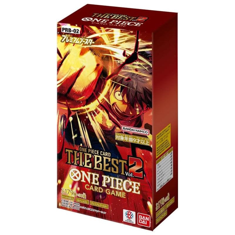 One Piece: THE BEST Vol.2 PRB-02 (Japanese) Premium Booster Box