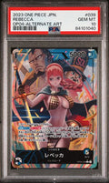 [PSA 10] {OP04-039} REBECCA | Japanese One Piece Card PSA Grading