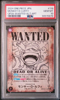 [PSA 10] {OP05-119-SP} MONKEY D. LUFFY | Japanese One Piece Card PSA Grading