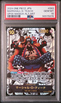 [PSA 10] {OP09-093} MARSHALL D. TEACH | Japanese One Piece Card PSA Grading