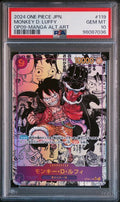 [PSA 10] {OP09-119} MONKEY D. LUFFY | Japanese One Piece Card PSA Grading
