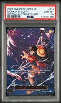 [PSA 10] {OP09-119-SP} MONKEY D. LUFFY | Japanese One Piece Card PSA Grading