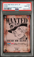 [PSA 10]{OP13-120-SP} SABO | Japanese One Piece Card PSA Grading