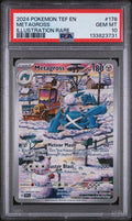 PSA 10 - 2024 POKEMON TEF EN-TEMPORAL FORCES #178 METAGROSS ILLUSTRATION RARE