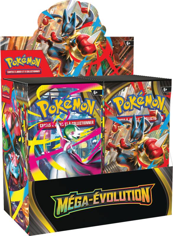 Pokemon Mega Evolution Booster Case (Case of 6 boxes) (French)