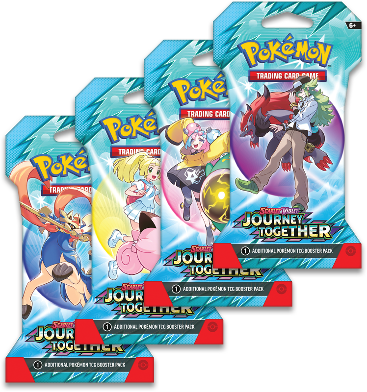 Pokemon Scarlet & Violet Journey Together Sleeved Booster Pack (Lot of 12)